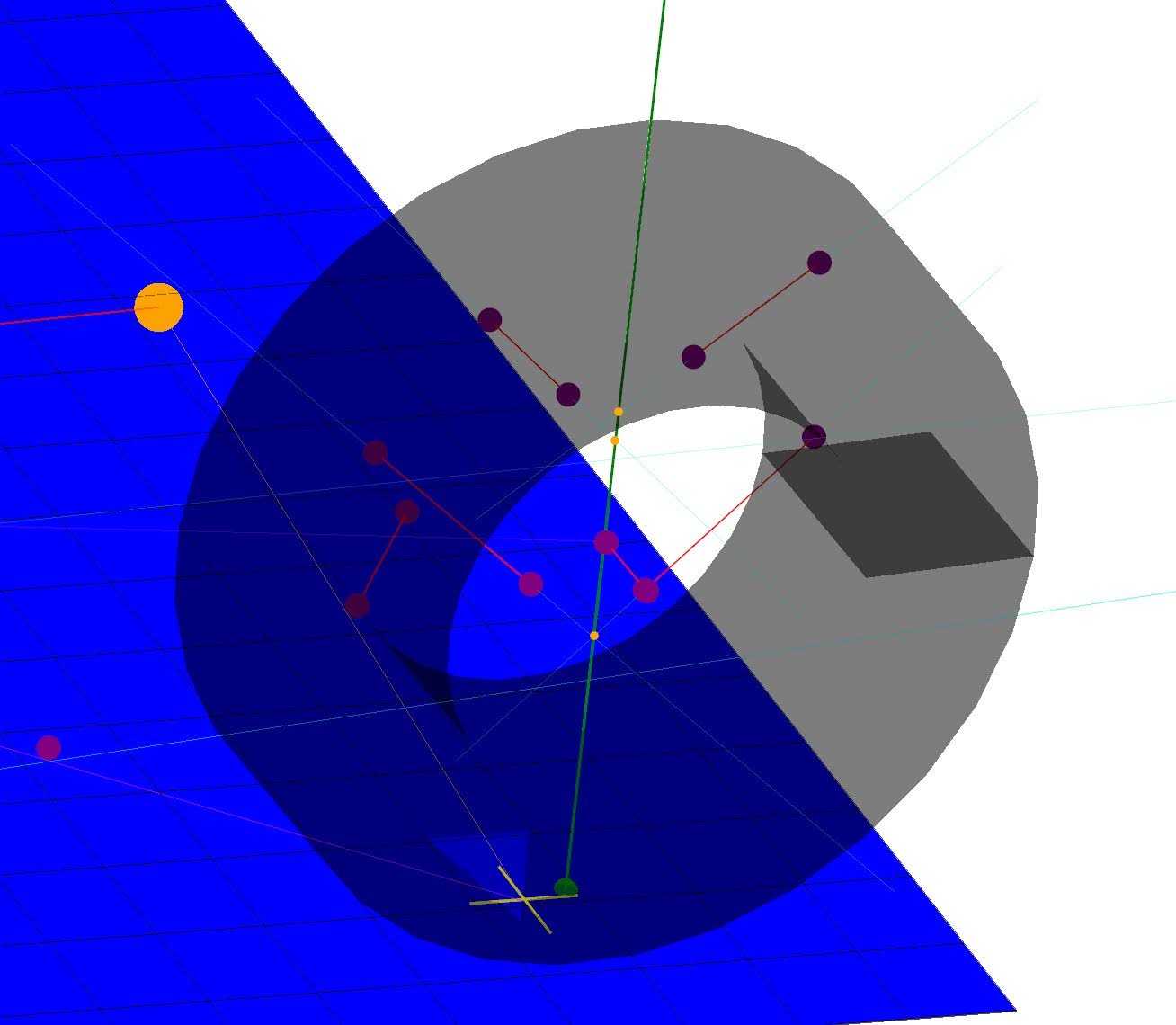 Virtual pivot geometry visualization in Suspension Geometry Ninja